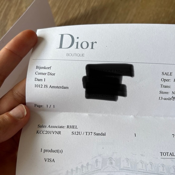 J'ADIOR SLINGBACK PUMP in Nude Patent Calfskin 10cm Heel - Picture 14 of 14